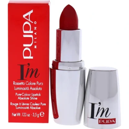 I Am Pure-Colour Lipstick - 303 Flamboyant Orange by Pupa Milano for Women - 0.123 oz Lipstick - Fresh Bloom Skin - Premium Skincare Solutions for Nourished, Hydrated, and Radiant Skin Every Day