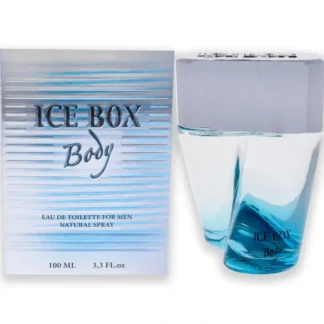 Ice Box Body by New Brand for Men - 3.3 oz EDT Spray - Fresh Bloom Skin - Premium Skincare Solutions for Nourished, Hydrated, and Radiant Skin Every Day