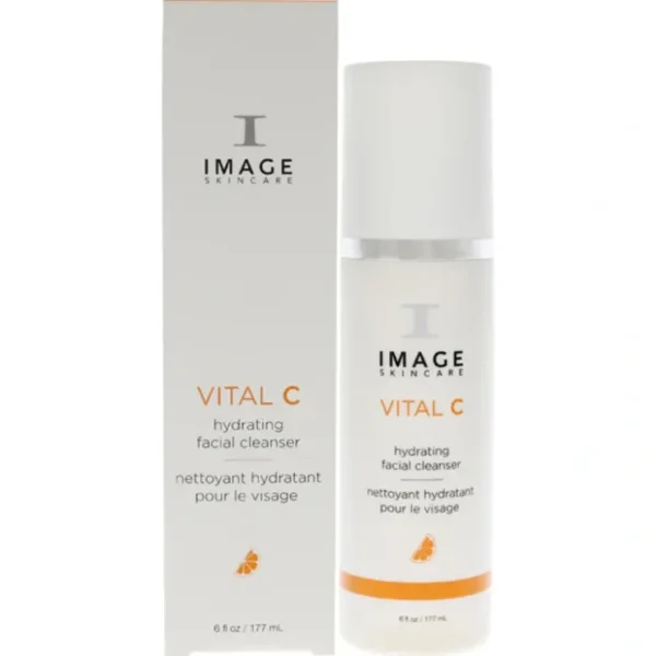 Image Vital C Hydrating Facial Cleanser by Image for Unisex - 6 oz Cleanser - Fresh Bloom Skin - Premium Skincare Solutions for Nourished, Hydrated, and Radiant Skin Every Day