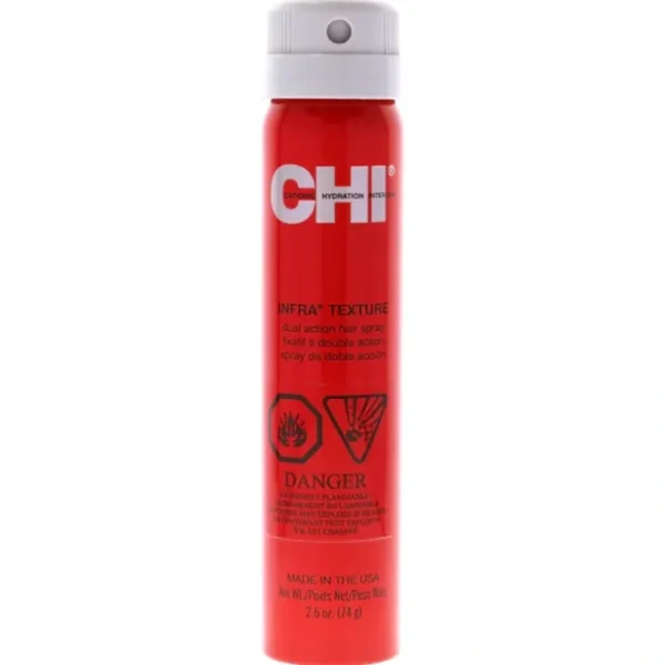 Infra Texture Hairspray by CHI for Unisex - 2.6 oz Hair Spray - Fresh Bloom Skin - Premium Skincare Solutions for Nourished, Hydrated, and Radiant Skin Every Day