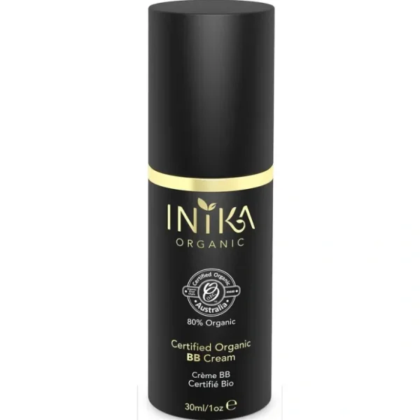 Inika Organic BB Cream 30ml - Tan - Fresh Bloom Skin - Premium Skincare Solutions for Nourished, Hydrated, and Radiant Skin Every Day