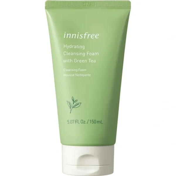 Innisfree Green Tea Cleansing Foam 150ml - Fresh Bloom Skin - Premium Skincare Solutions for Nourished, Hydrated, and Radiant Skin Every Day