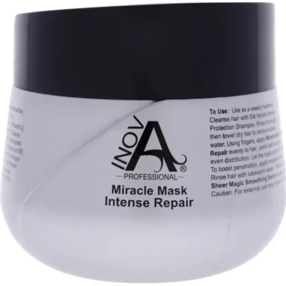 Inova professional Miracle Mask Intense Repair by Inova professional for Unisex - 10.2 oz Mask - Fresh Bloom Skin - Premium Skincare Solutions for Nourished, Hydrated, and Radiant Skin Every Day