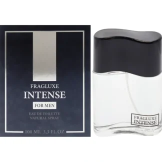 Intense by Fragluxe for Men - 3.3 oz EDT Spray - Fresh Bloom Skin - Premium Skincare Solutions for Nourished, Hydrated, and Radiant Skin Every Day