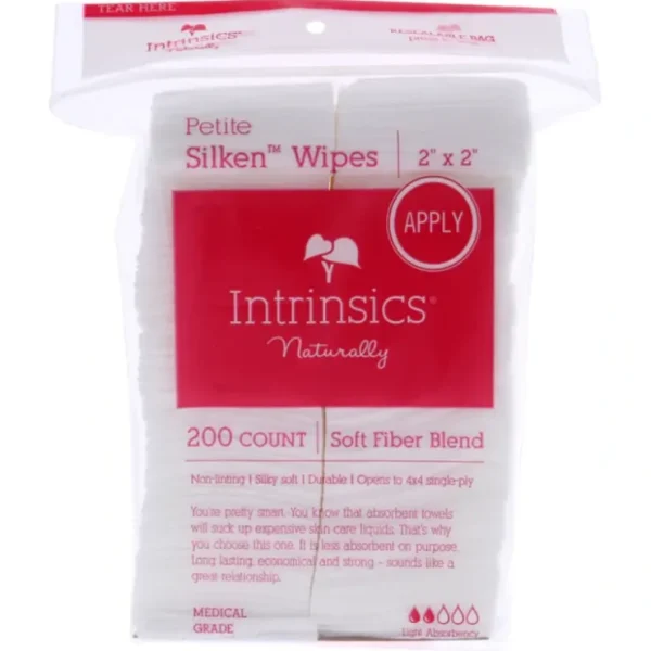 Intrinsics Petite Silken Wipes by Intrinsics for Unisex - 200 Count Wipes - Fresh Bloom Skin - Premium Skincare Solutions for Nourished, Hydrated, and Radiant Skin Every Day