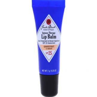 Jack Black Intense Therapy Lip Balm SPF 25 - Grapefruit and Ginger by Jack Black for Men - 0.25 oz Lip Balm - Fresh Bloom Skin - Premium Skincare Solutions for Nourished, Hydrated, and Radiant Skin Every Day