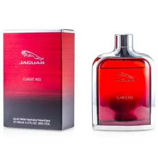Jaguar Classic Red Eau De Toilette Spray 100ml/3.4oz - Fresh Bloom Skin - Premium Skincare Solutions for Nourished, Hydrated, and Radiant Skin Every Day