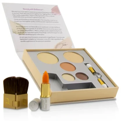 Jane Iredale Pure & Simple Makeup Kit - # Light - Fresh Bloom Skin - Premium Skincare Solutions for Nourished, Hydrated, and Radiant Skin Every Day