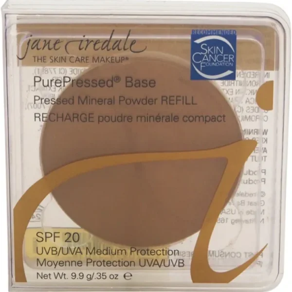 Jane Iredale PurePressed Base Mineral Powder Refill SPF 20 - Fawn by Jane Iredale for Women - 0.37 oz Powder (Refill) - Fresh Bloom Skin - Premium Skincare Solutions for Nourished, Hydrated, and Radiant Skin Every Day