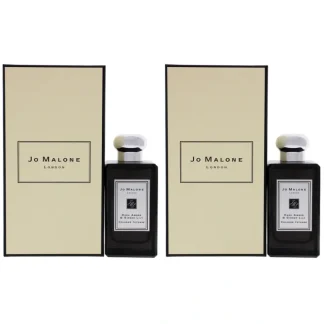 Jo Malone Dark Amber and Ginger Lily Intense by Jo Malone for Unisex - 3.4 oz Cologne Spray - Pack of 2 - Fresh Bloom Skin - Premium Skincare Solutions for Nourished, Hydrated, and Radiant Skin Every Day