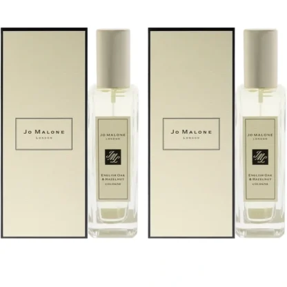 Jo Malone English Oak and Hazelnut by Jo Malone for Unisex - 1 oz Cologne Spray - Pack of 2 - Fresh Bloom Skin - Premium Skincare Solutions for Nourished, Hydrated, and Radiant Skin Every Day