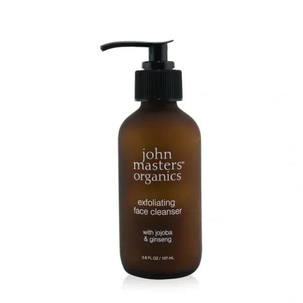 John Masters Organics Exfoliating Face Cleanser With Jojoba & Ginseng 107ml/3.6oz - Fresh Bloom Skin - Premium Skincare Solutions for Nourished, Hydrated, and Radiant Skin Every Day