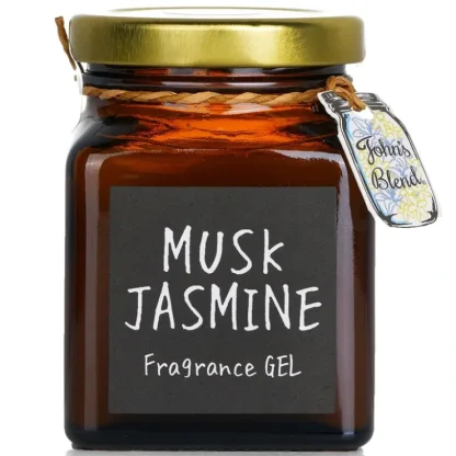 John's Blend Fragrance Gel - Musk Jasmine 135g - Fresh Bloom Skin - Premium Skincare Solutions for Nourished, Hydrated, and Radiant Skin Every Day