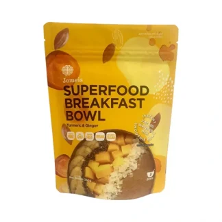 Jomeis Fine Foods Superfood Breakfast Bowl Mix Turmeric & Ginger 240g - Fresh Bloom Skin - Premium Skincare Solutions for Nourished, Hydrated, and Radiant Skin Every Day