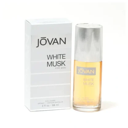 Jovan White Musk For Men Eau De Tologne Spray 88ml - Fresh Bloom Skin - Premium Skincare Solutions for Nourished, Hydrated, and Radiant Skin Every Day