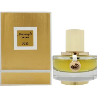 Junoon Leather by Rasasi for Women - 1.69 oz EDP Spray - Fresh Bloom Skin - Premium Skincare Solutions for Nourished, Hydrated, and Radiant Skin Every Day