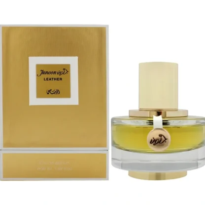 Junoon Leather by Rasasi for Women - 1.69 oz EDP Spray - Fresh Bloom Skin - Premium Skincare Solutions for Nourished, Hydrated, and Radiant Skin Every Day