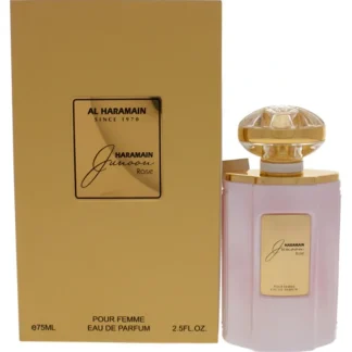 Junoon Rose by Al Haramain for Women - 2.5 oz EDP Spray - Fresh Bloom Skin - Premium Skincare Solutions for Nourished, Hydrated, and Radiant Skin Every Day