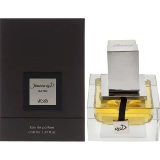 Junoon Satin by Rasasi for Men - 1.69 oz EDP Spray - Fresh Bloom Skin - Premium Skincare Solutions for Nourished, Hydrated, and Radiant Skin Every Day