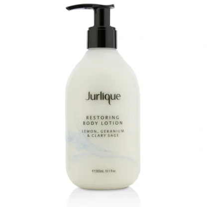 Jurlique Lemon, Geranium & Clary Sage Restoring Body Lotion 300ml/10.1oz - Fresh Bloom Skin - Premium Skincare Solutions for Nourished, Hydrated, and Radiant Skin Every Day