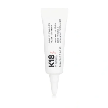 K18 Leave-In Molecular Repair Hair Mask 5ml/0.17oz - Fresh Bloom Skin - Premium Skincare Solutions for Nourished, Hydrated, and Radiant Skin Every Day