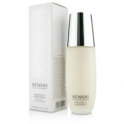 Kanebo Sensai Cellular Performance Emulsion III - Super Moist (New Packaging) 100ml/3.4oz - Fresh Bloom Skin - Premium Skincare Solutions for Nourished, Hydrated, and Radiant Skin Every Day
