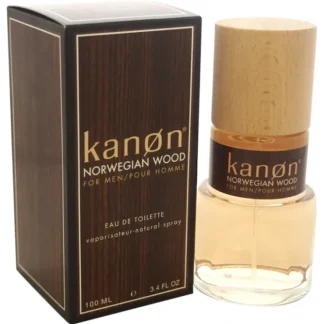 Kanon Kanon Norwegian Wood by Kanon for Men - 3.3 oz EDT Spray - Fresh Bloom Skin - Premium Skincare Solutions for Nourished, Hydrated, and Radiant Skin Every Day