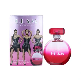 Kim Kardashian Glam Eau De Parfum Spray 100ml - Fresh Bloom Skin - Premium Skincare Solutions for Nourished, Hydrated, and Radiant Skin Every Day