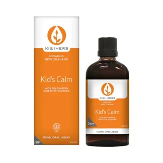 KiwiHerb Kiwiherb Organic Kid's Calm Oral Liquid 100ml - Fresh Bloom Skin - Premium Skincare Solutions for Nourished, Hydrated, and Radiant Skin Every Day