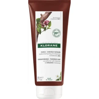 Klorane Strengthening Quinine & Organic Edelweiss Conditioner 200ml - Fresh Bloom Skin - Premium Skincare Solutions for Nourished, Hydrated, and Radiant Skin Every Day