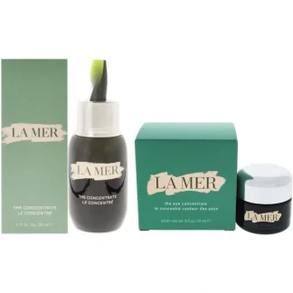 La Mer Kit by La Mer for Unisex - 2 Pc Kit 1 oz The Concentrate, 0.5oz The Eye Concentrate - Fresh Bloom Skin - Premium Skincare Solutions for Nourished, Hydrated, and Radiant Skin Every Day