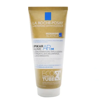 La Roche Posay Lipikar Baume AP+M Triple-Action Balm - Eco Tube 200ml/6.6oz - Fresh Bloom Skin - Premium Skincare Solutions for Nourished, Hydrated, and Radiant Skin Every Day