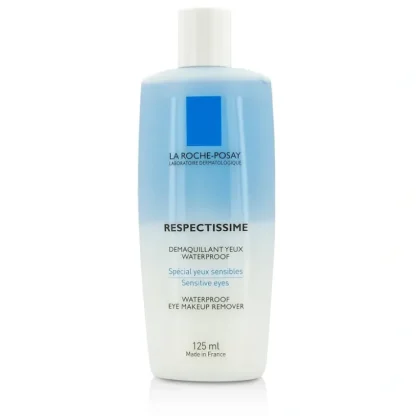 La Roche Posay Respectissime Waterproof Eye Makeup Remover 125ml/4oz - Fresh Bloom Skin - Premium Skincare Solutions for Nourished, Hydrated, and Radiant Skin Every Day