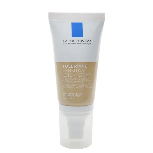 La Roche Posay Toleriane Sensitive Le Teint Creme Soothing Moisturiser - Light 50ml/1.7oz - Fresh Bloom Skin - Premium Skincare Solutions for Nourished, Hydrated, and Radiant Skin Every Day