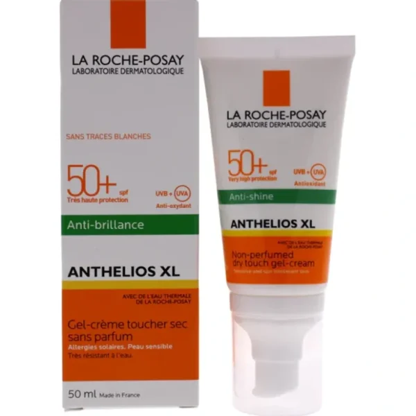 La Roche-Posay Anthelios XL Gel-Cream Dry Touch SPF 50 by La Roche-Posay for Unisex - 1.7 oz Sunscreen - Fresh Bloom Skin - Premium Skincare Solutions for Nourished, Hydrated, and Radiant Skin Every Day