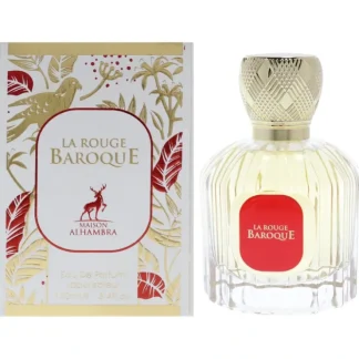 La Rouge Baroque by Maison Alhambra for Unisex - 3.4 oz EDP Spray - Fresh Bloom Skin - Premium Skincare Solutions for Nourished, Hydrated, and Radiant Skin Every Day