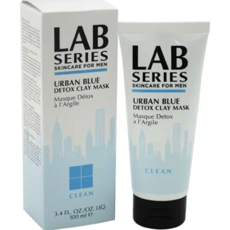 Lab Series Urban Blue Detox Clay Mask Clean by Lab Series for Men - 3.4 oz Mask - Fresh Bloom Skin - Premium Skincare Solutions for Nourished, Hydrated, and Radiant Skin Every Day