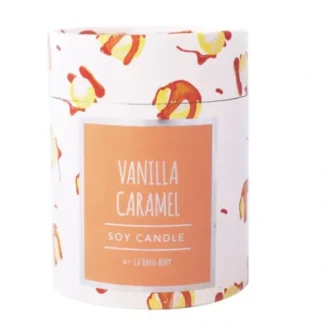 La'Bang Body Wood Wick Candle - Vanilla Caramel - Fresh Bloom Skin - Premium Skincare Solutions for Nourished, Hydrated, and Radiant Skin Every Day