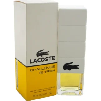 Lacoste Challenge Refresh by Lacoste for Men - 2.5 oz EDT Spray - Fresh Bloom Skin - Premium Skincare Solutions for Nourished, Hydrated, and Radiant Skin Every Day