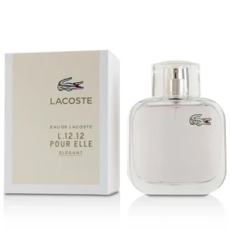 Lacoste L.12.12 Elegant Eau De Toilette Spray 90ml/3oz - Fresh Bloom Skin - Premium Skincare Solutions for Nourished, Hydrated, and Radiant Skin Every Day