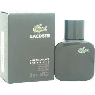 Lacoste Lacoste Eau De Lacoste L.12.12 Noir by Lacoste for Men - 1 oz EDT Spray - Fresh Bloom Skin - Premium Skincare Solutions for Nourished, Hydrated, and Radiant Skin Every Day