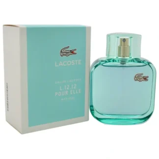 Lacoste Lacoste Eau de Lacoste L.12.12 Pour Elle Natural by Lacoste for Women - 3 oz EDT Spray - Fresh Bloom Skin - Premium Skincare Solutions for Nourished, Hydrated, and Radiant Skin Every Day