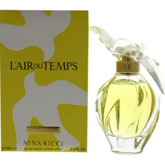 Lair du Temps by Nina Ricci for Women - 3.4 oz EDT Spray - Fresh Bloom Skin - Premium Skincare Solutions for Nourished, Hydrated, and Radiant Skin Every Day