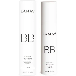 LAMAV Certified Organic BB Cream 50ml Light - Fresh Bloom Skin - Premium Skincare Solutions for Nourished, Hydrated, and Radiant Skin Every Day