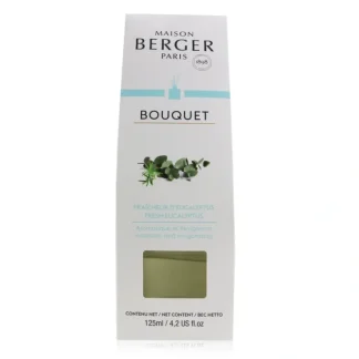 Lampe Berger (Maison Berger Paris) Cube Scented Bouquet - Fresh Eucalyptus 125ml/4.2oz - Fresh Bloom Skin - Premium Skincare Solutions for Nourished, Hydrated, and Radiant Skin Every Day