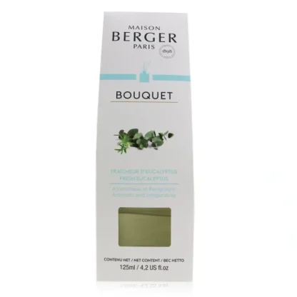 Lampe Berger (Maison Berger Paris) Cube Scented Bouquet - Fresh Eucalyptus 125ml/4.2oz - Fresh Bloom Skin - Premium Skincare Solutions for Nourished, Hydrated, and Radiant Skin Every Day