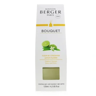 Lampe Berger (Maison Berger Paris) Cube Scented Bouquet - Lemon Flower 125ml/4.2oz - Fresh Bloom Skin - Premium Skincare Solutions for Nourished, Hydrated, and Radiant Skin Every Day