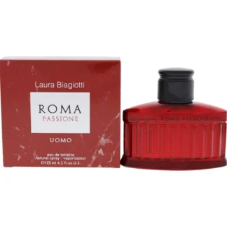 Laura Biagiotti Roma Passione by Laura Biagiotti for Men - 4.2 oz EDT Spray - Fresh Bloom Skin - Premium Skincare Solutions for Nourished, Hydrated, and Radiant Skin Every Day