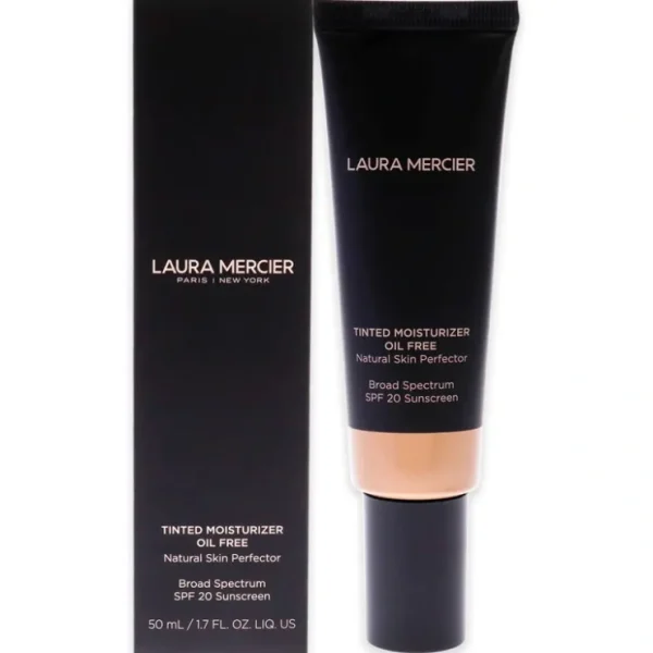 Laura Mercier Tinted Moisturizer Oil Free Natural Skin Perfector SPF 20 - 1N2 Vanille by Laura Mercier for Women - 1.7 oz Foundation - Fresh Bloom Skin - Premium Skincare Solutions for Nourished, Hydrated, and Radiant Skin Every Day