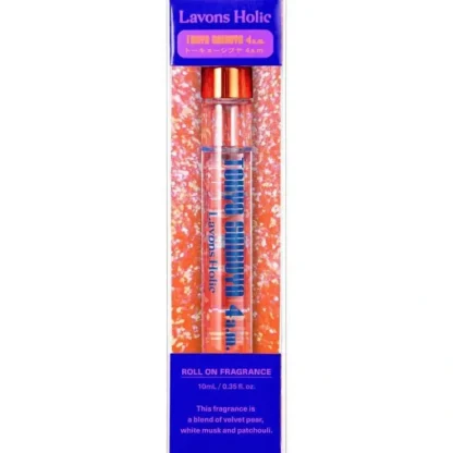 Lavons Holic Roll On Fragrance - TOKYO SHIBUYA 4a.m. Fixed Size - Fresh Bloom Skin - Premium Skincare Solutions for Nourished, Hydrated, and Radiant Skin Every Day